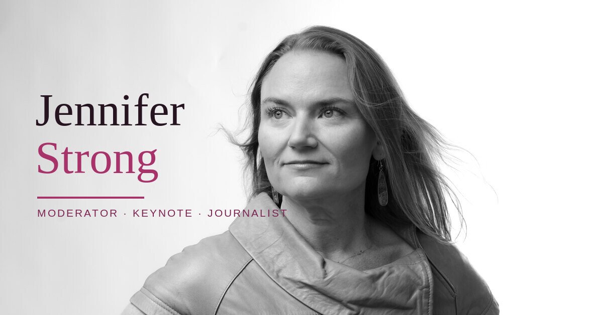 Jennifer Block Jennifer Strong — Moderator, Keynote & Journalist on AI